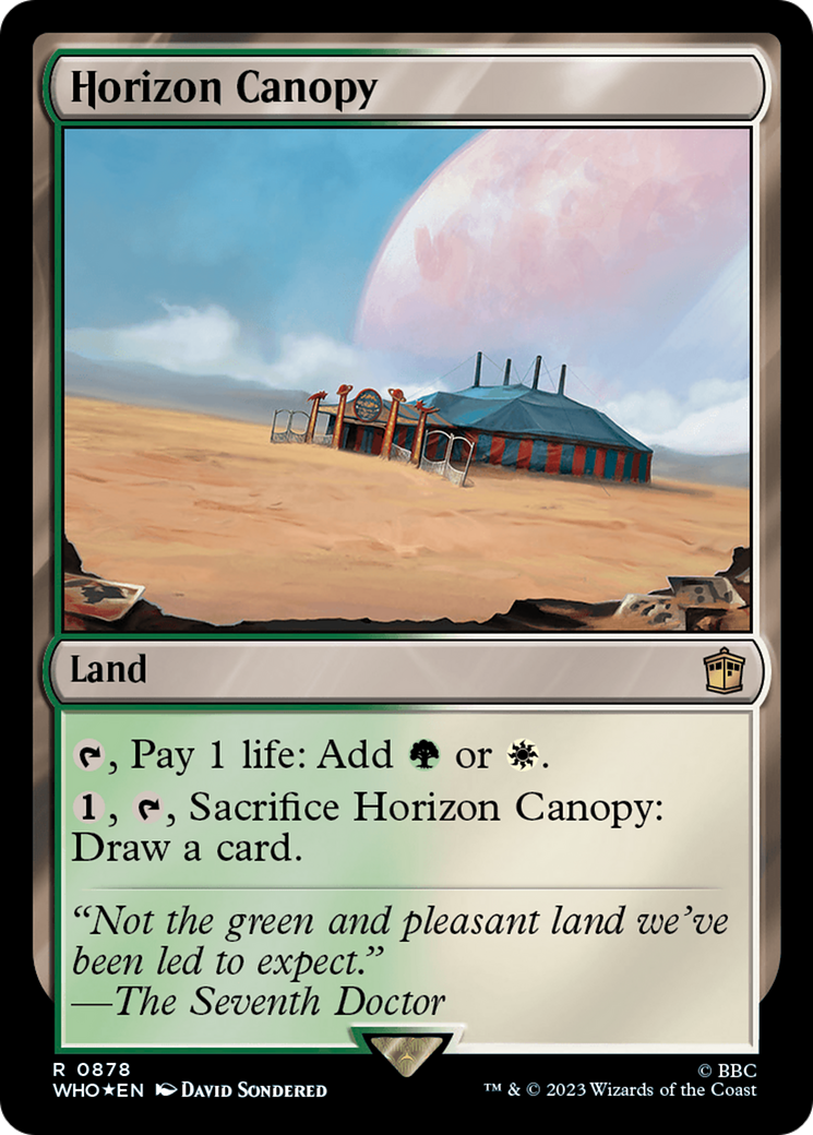Horizon Canopy (Surge Foil) [Doctor Who] | Lots Moore NSW