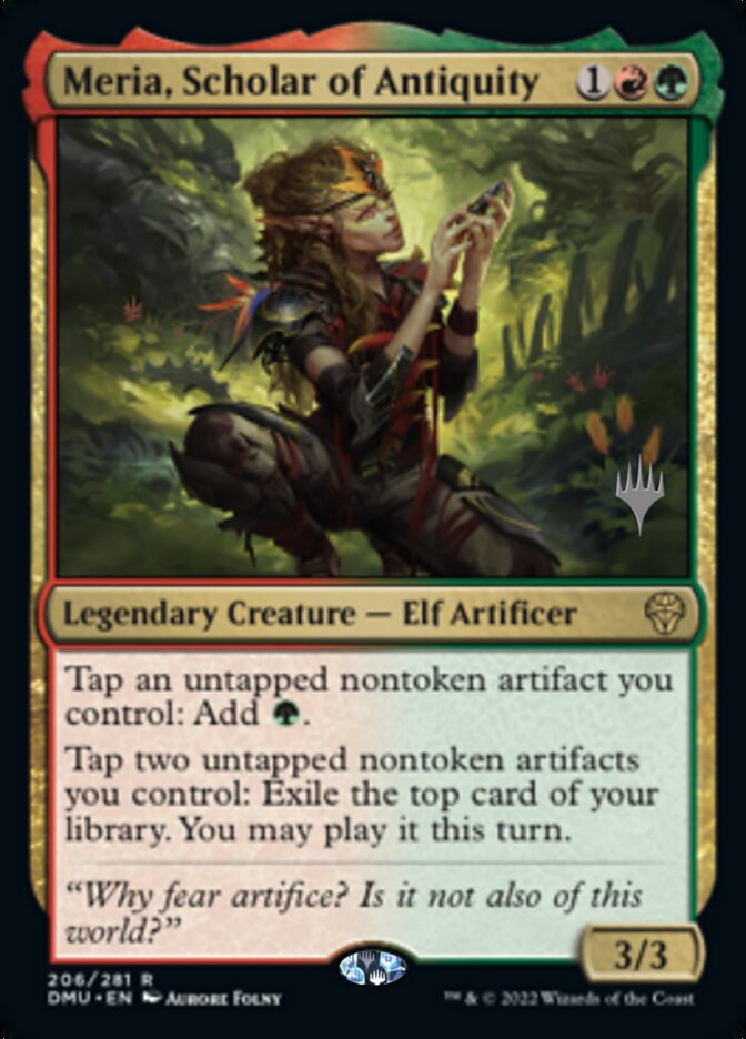 Meria, Scholar of Antiquity (Promo Pack) [Dominaria United Promos] | Lots Moore NSW