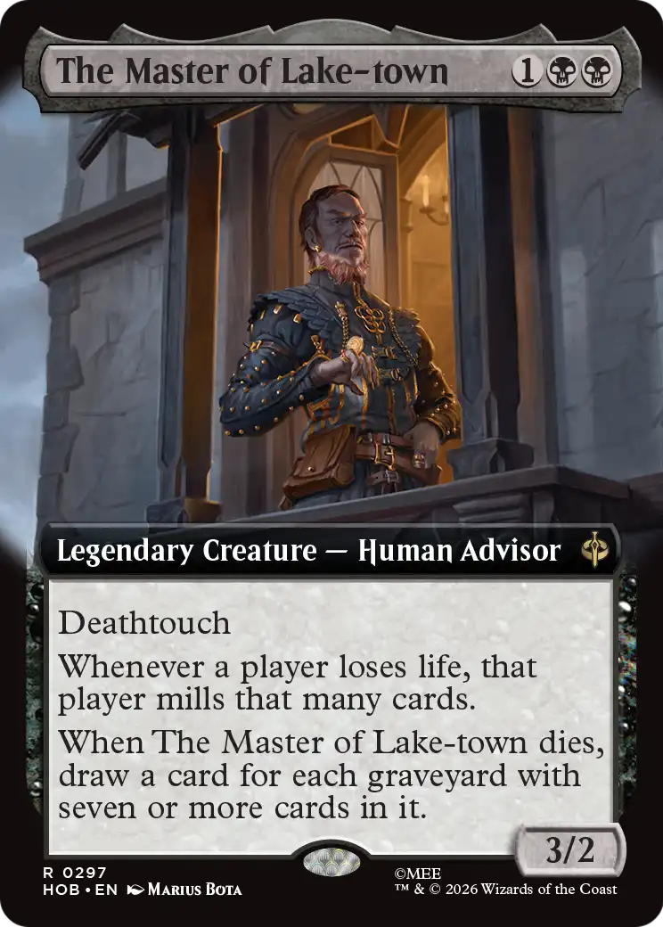 The Master of Lake-town (Extended Art) [The Hobbit] | Lots Moore NSW
