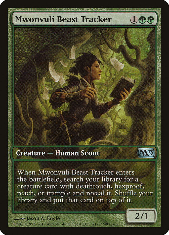 Mwonvuli Beast Tracker (Game Day) [Magic 2013 Promos] | Lots Moore NSW