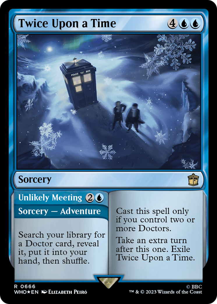 Twice Upon a Time // Unlikely Meeting (Surge Foil) [Doctor Who] | Lots Moore NSW