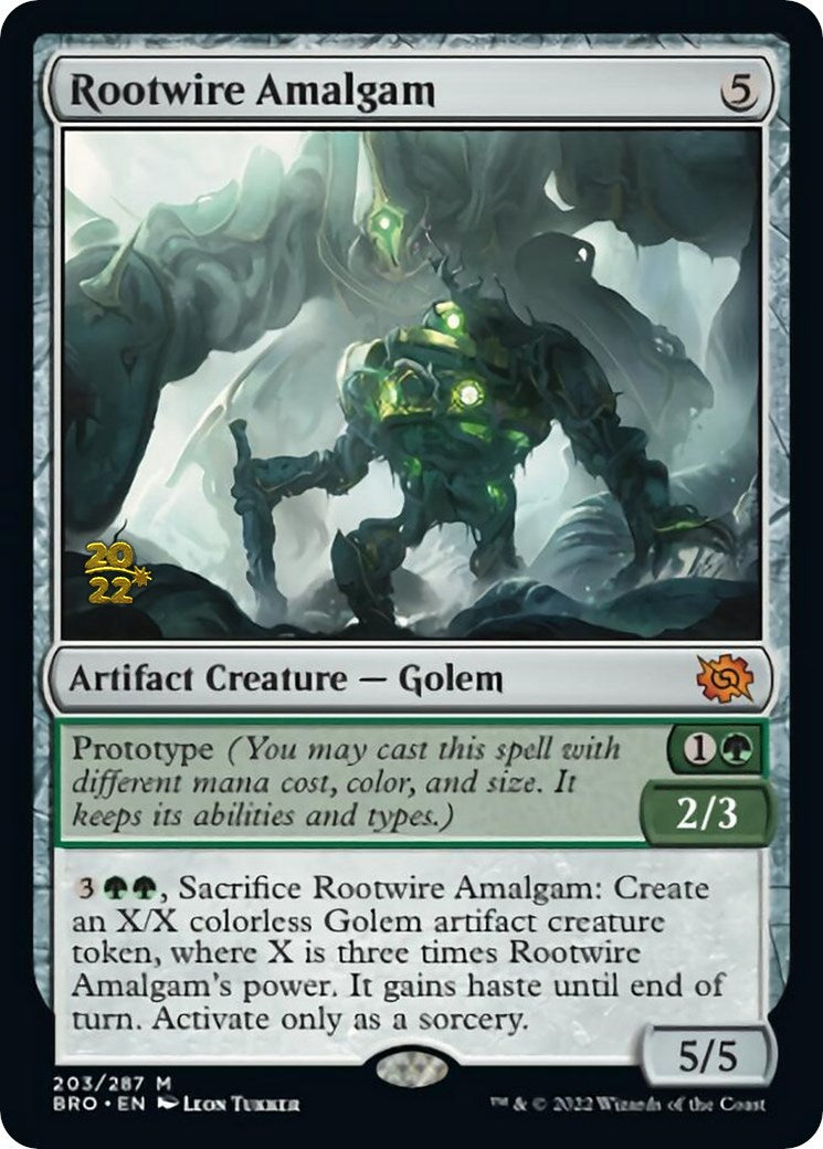 Rootwire Amalgam [The Brothers' War Prerelease Promos] | Lots Moore NSW