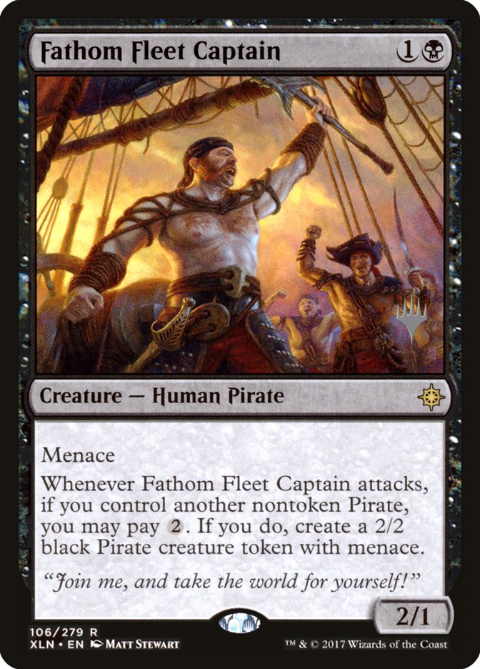 Fathom Fleet Captain (Promo Pack) [Ixalan Promos] | Lots Moore NSW