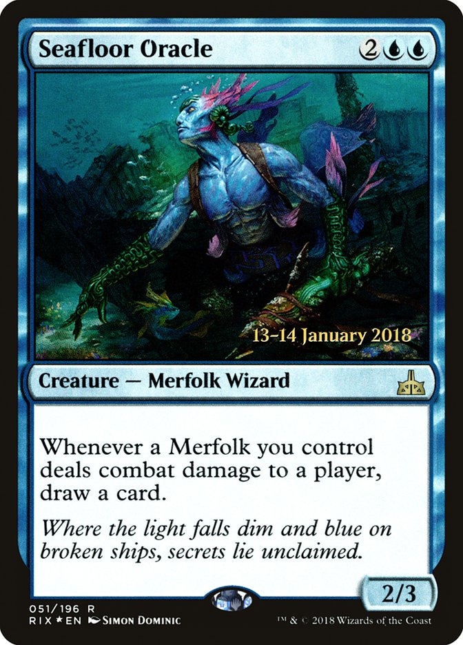 Seafloor Oracle [Rivals of Ixalan Prerelease Promos] | Lots Moore NSW