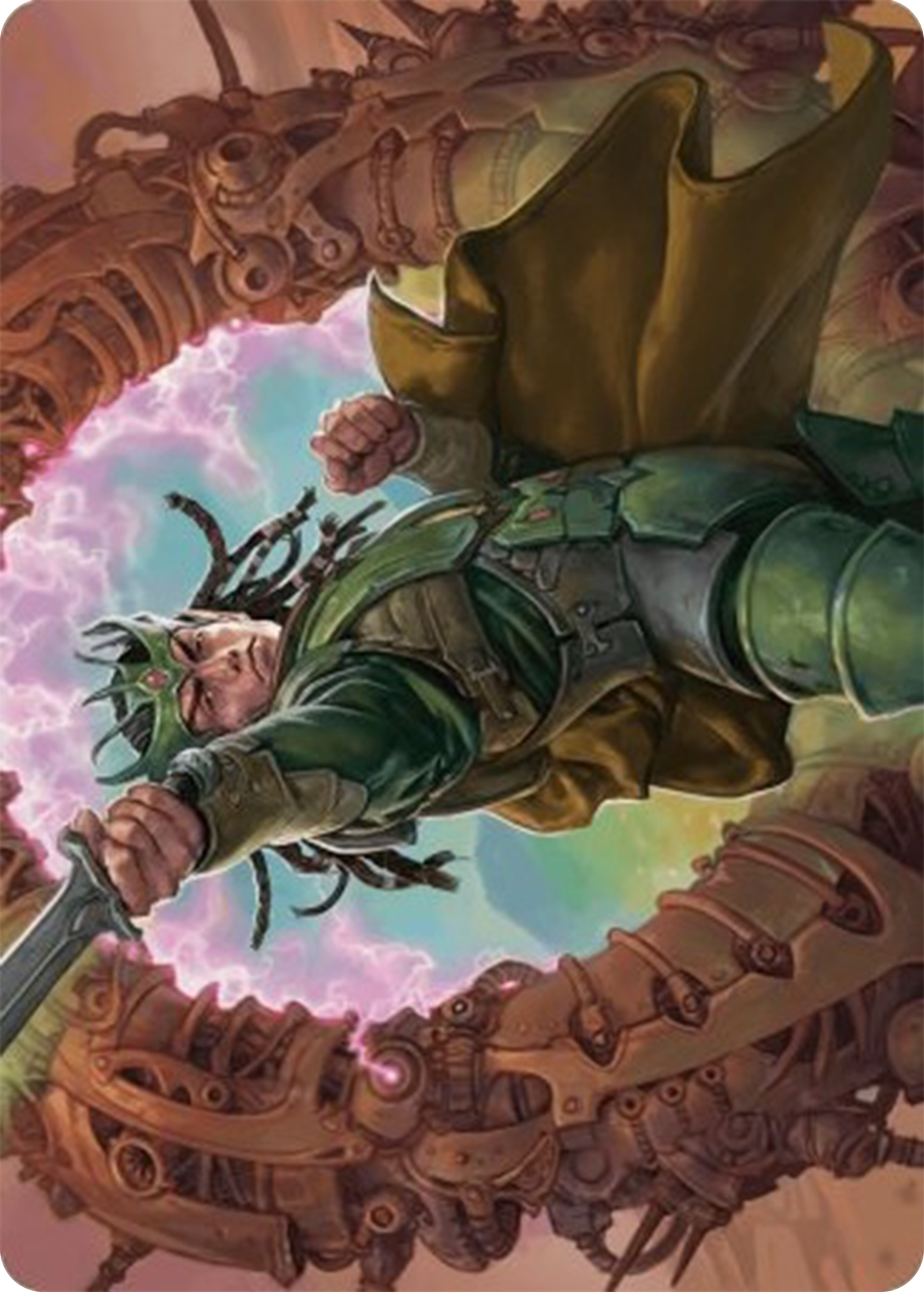 Eladamri, Korvecdal Art Card [Modern Horizons 3 Art Series] | Lots Moore NSW