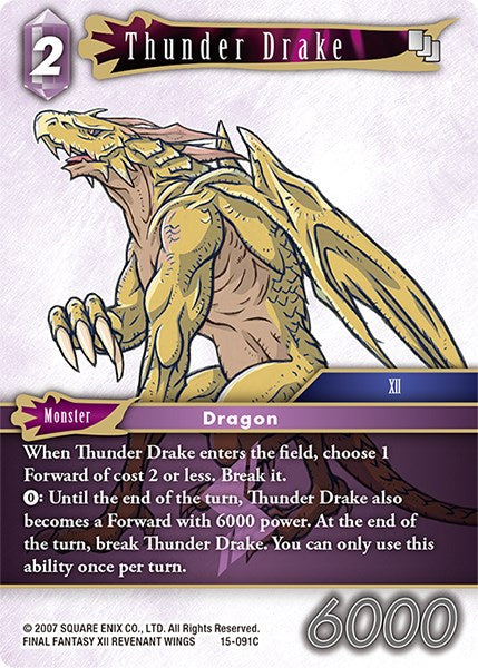 Thunder Drake [Crystal Dominion] | Lots Moore NSW