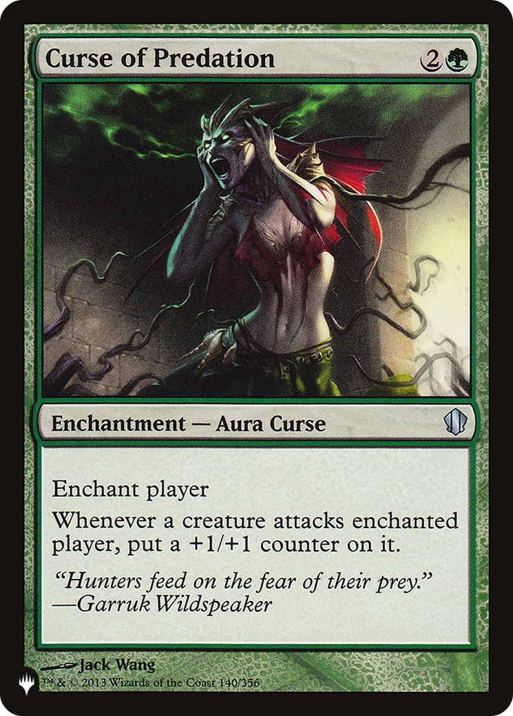 Curse of Predation [The List] | Lots Moore NSW