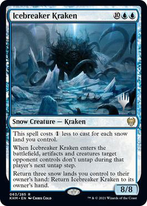 Icebreaker Kraken (Promo Pack) [Kaldheim Promos] | Lots Moore NSW