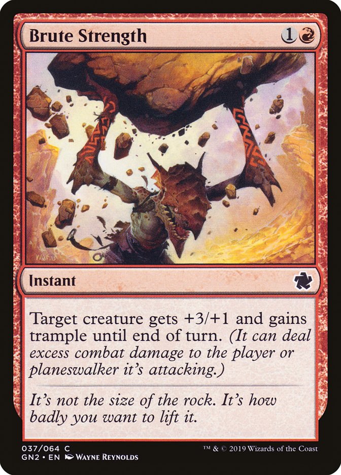 Brute Strength [Game Night 2019] | Lots Moore NSW