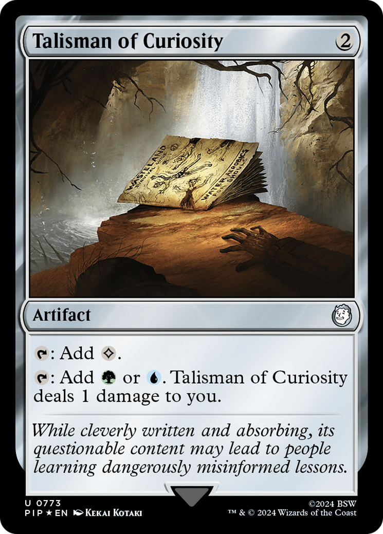 Talisman of Curiosity (Surge Foil) [Fallout] | Lots Moore NSW