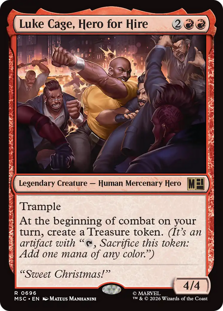 Luke Cage, Hero for Hire [Marvel Super Heroes Commander] | Lots Moore NSW