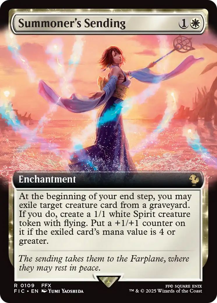 Summoner's Sending (Extended Art) [FINAL FANTASY Commander] | Lots Moore NSW