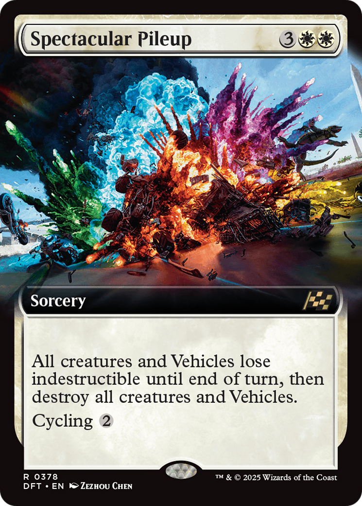 Spectacular Pileup (Extended Art) [Aetherdrift] | Lots Moore NSW
