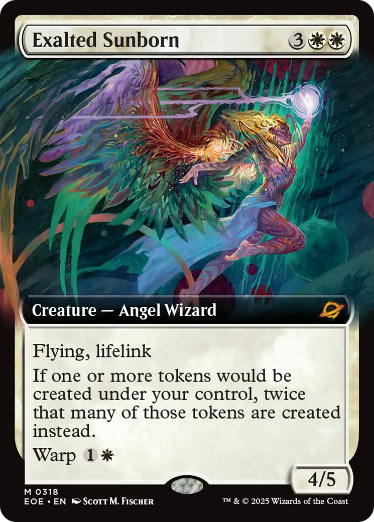 Exalted Sunborn (Extended Art) [Edge of Eternities] | Lots Moore NSW