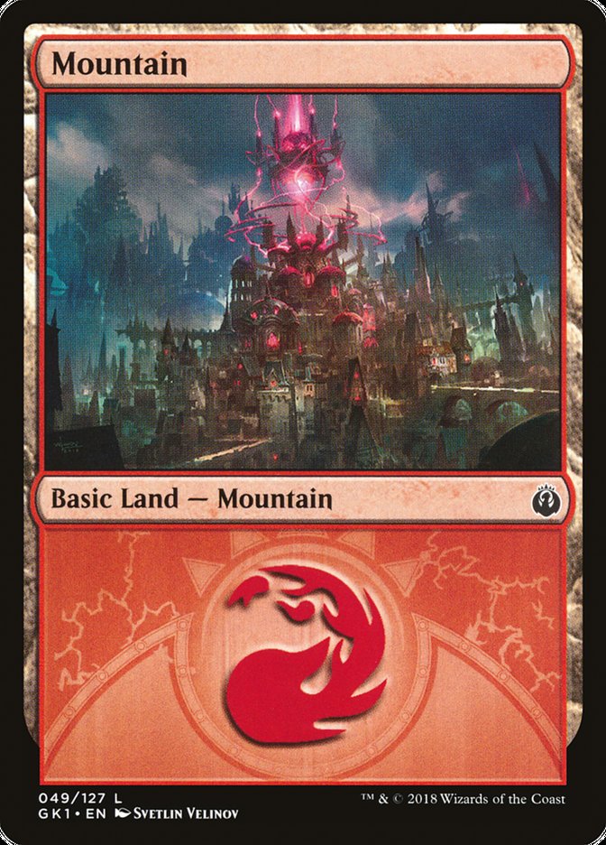 Mountain (49) [Guilds of Ravnica Guild Kit] | Lots Moore NSW