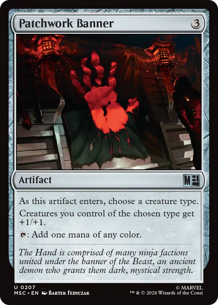 Patchwork Banner [Marvel Super Heroes Commander] | Lots Moore NSW