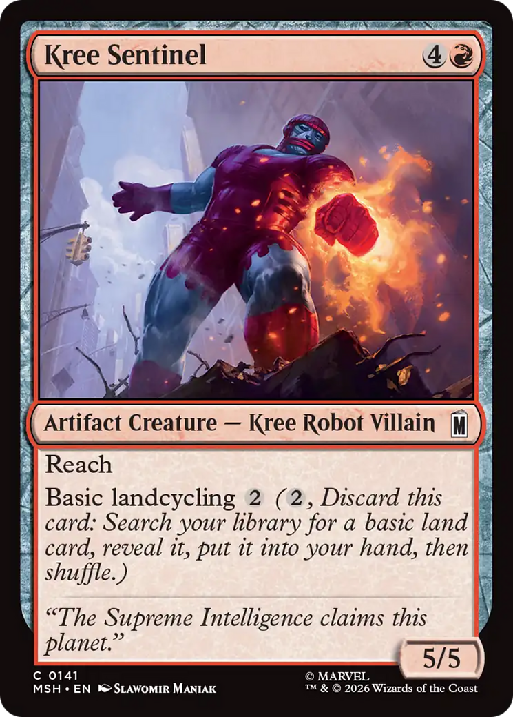 Kree Sentinel [Marvel Super Heroes] | Lots Moore NSW