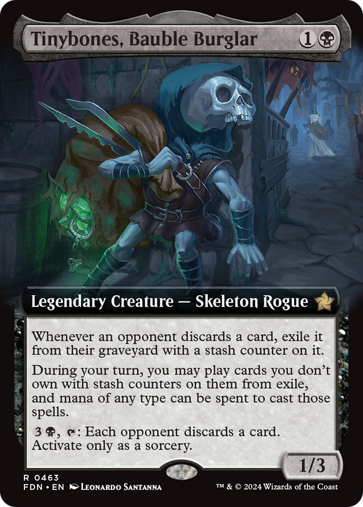 Tinybones, Bauble Burglar (Extended Art) [Foundations] | Lots Moore NSW