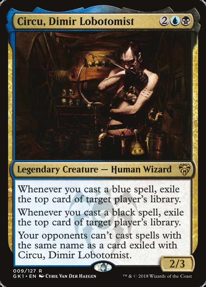 Circu, Dimir Lobotomist [Guilds of Ravnica Guild Kit] | Lots Moore NSW