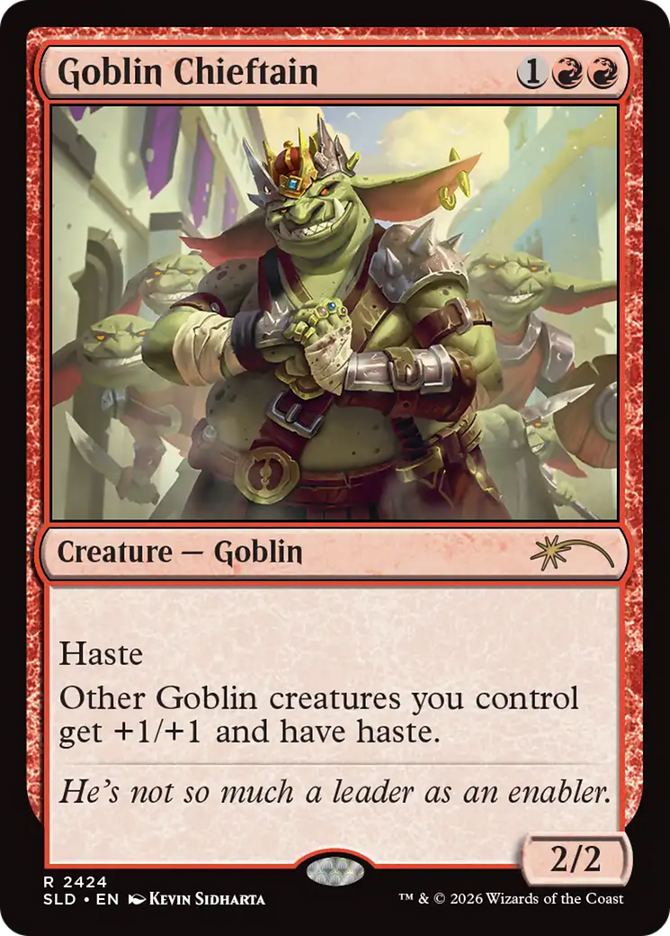 Goblin Chieftain (2424) [Secret Lair Drop Series] | Lots Moore NSW