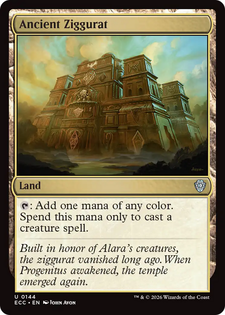Ancient Ziggurat [Lorwyn Eclipsed Commander] | Lots Moore NSW