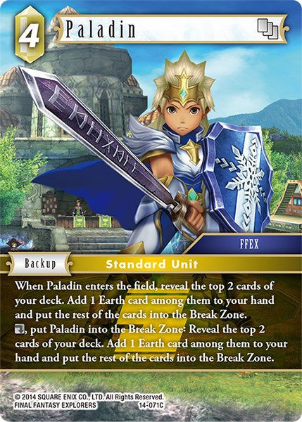 Paladin [Opus XIV: Crystal Abyss] | Lots Moore NSW