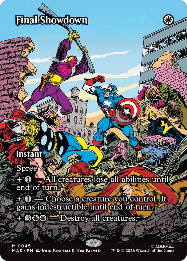 Final Showdown (Borderless) [Marvel Universe: Eternal-Legal] | Lots Moore NSW