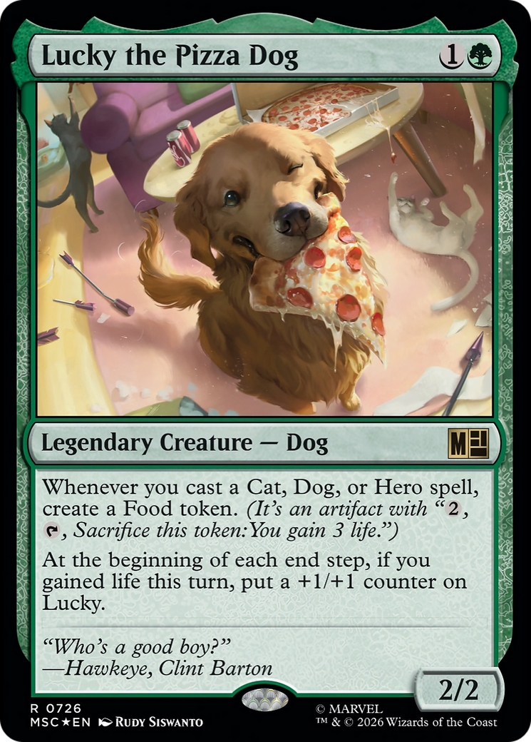 Lucky the Pizza Dog [Marvel Super Heroes Commander] | Lots Moore NSW