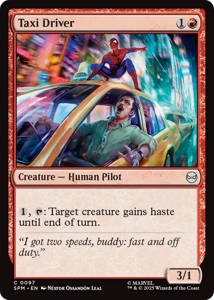 Taxi Driver [Marvel's Spider-Man] | Lots Moore NSW