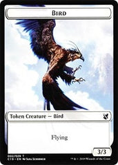 Bird (002) // Sculpture Double-Sided Token [Commander 2019 Tokens] | Lots Moore NSW