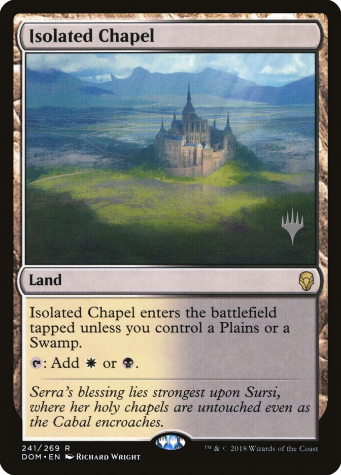 Isolated Chapel (Promo Pack) [Dominaria Promos] | Lots Moore NSW