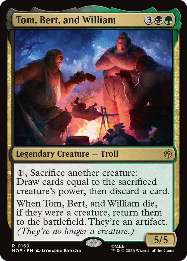 Tom, Bert, and William [The Hobbit] | Lots Moore NSW