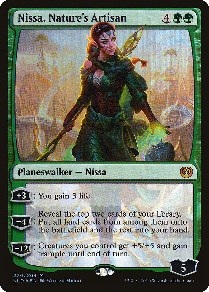 Nissa, Nature's Artisan [Kaladesh] | Lots Moore NSW