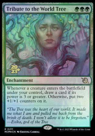 Tribute to the World Tree [March of the Machine Prerelease Promos] | Lots Moore NSW