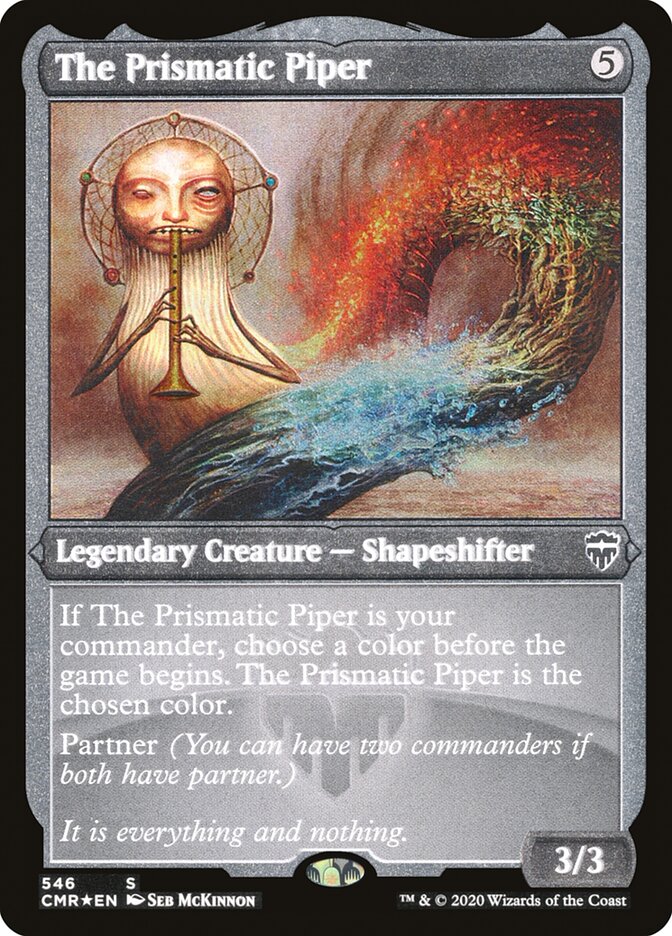 The Prismatic Piper (Etched) [Commander Legends] | Lots Moore NSW