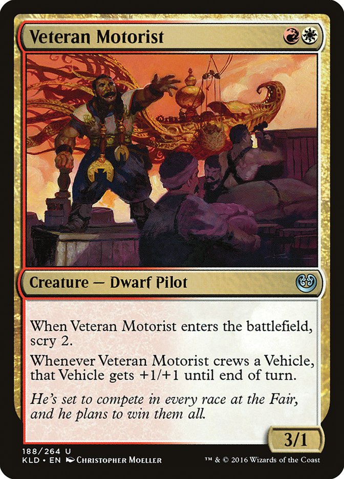 Veteran Motorist [Kaladesh] | Lots Moore NSW