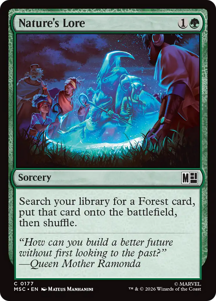 Nature's Lore [Marvel Super Heroes Commander] | Lots Moore NSW