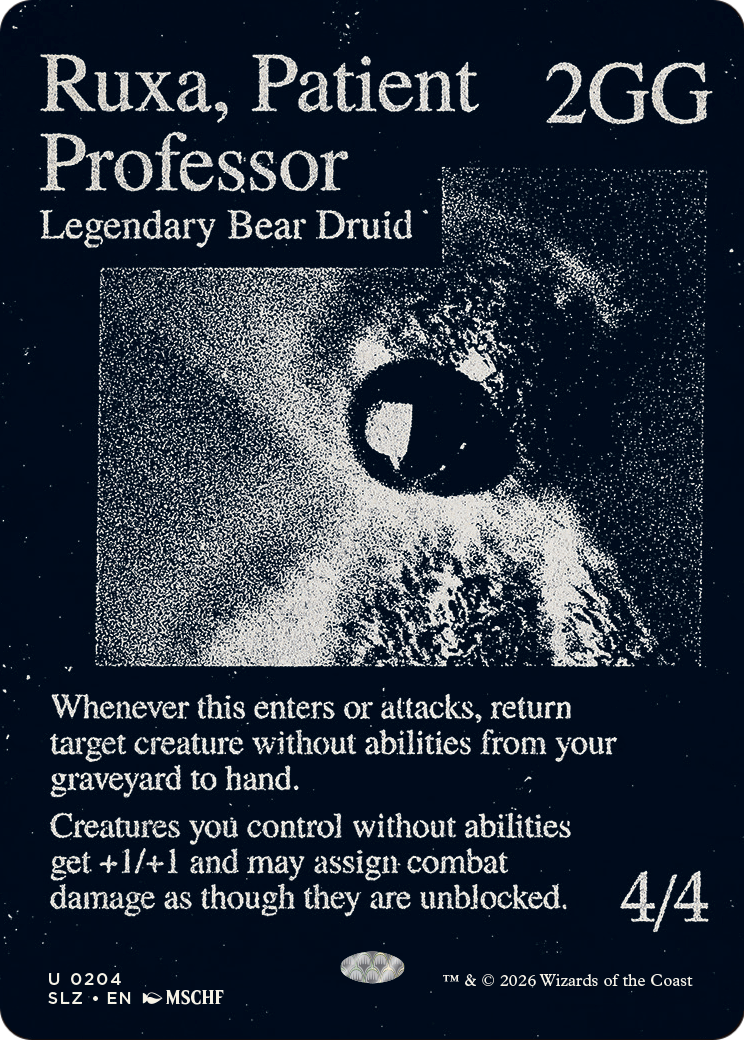 Ruxa, Patient Professor (0204) [Secret Lair x MSCHF: The Zeta Set] | Lots Moore NSW