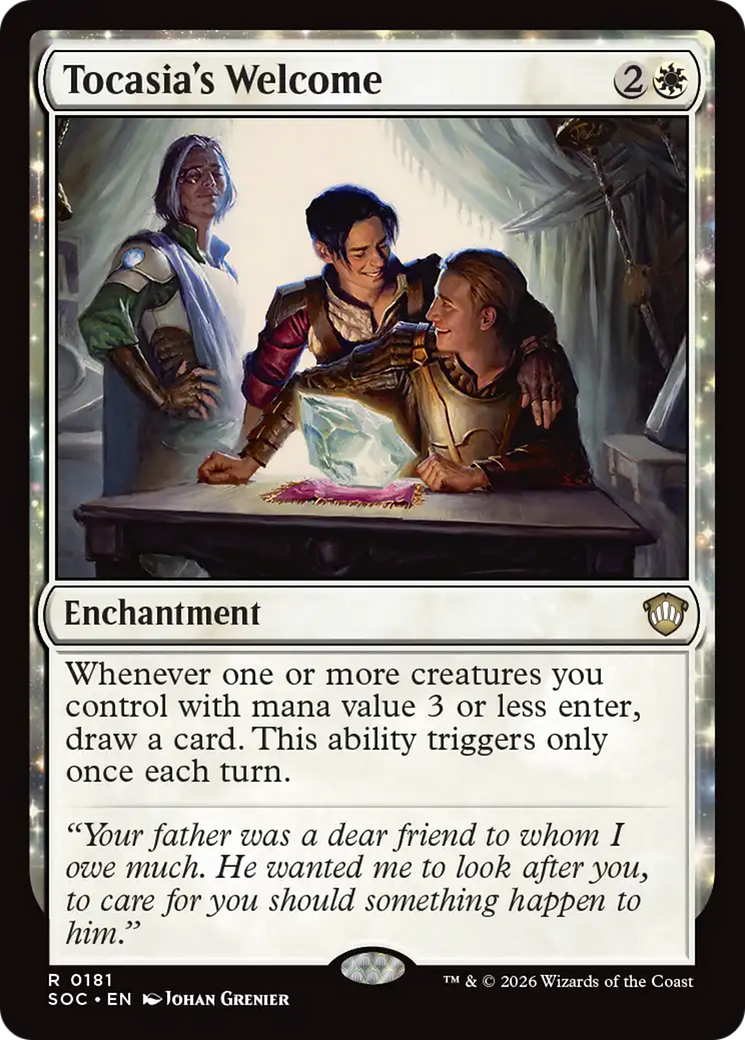 Tocasia's Welcome [Secrets of Strixhaven Commander] | Lots Moore NSW