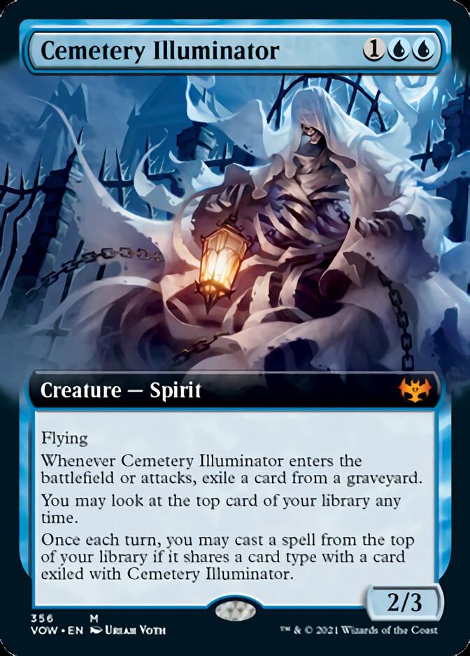 Cemetery Illuminator (Extended Art) [Innistrad: Crimson Vow] | Lots Moore NSW