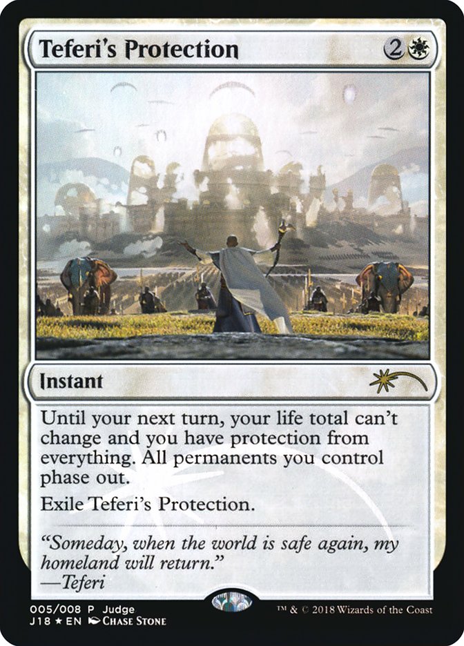 Teferi's Protection [Judge Gift Cards 2018] | Lots Moore NSW
