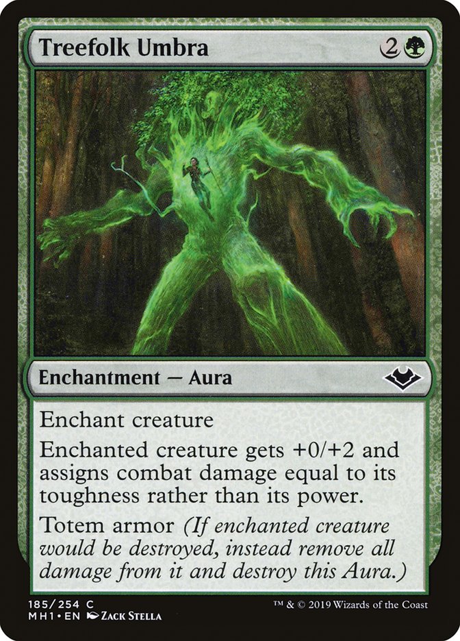 Treefolk Umbra [Modern Horizons] | Lots Moore NSW