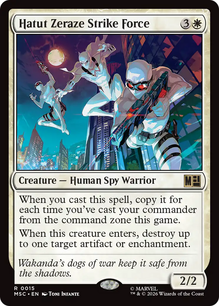 Hatut Zeraze Strike Force [Marvel Super Heroes Commander] | Lots Moore NSW