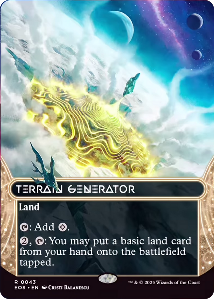 Terrain Generator (0043) (Borderless) [Edge of Eternities: Stellar Sights] | Lots Moore NSW