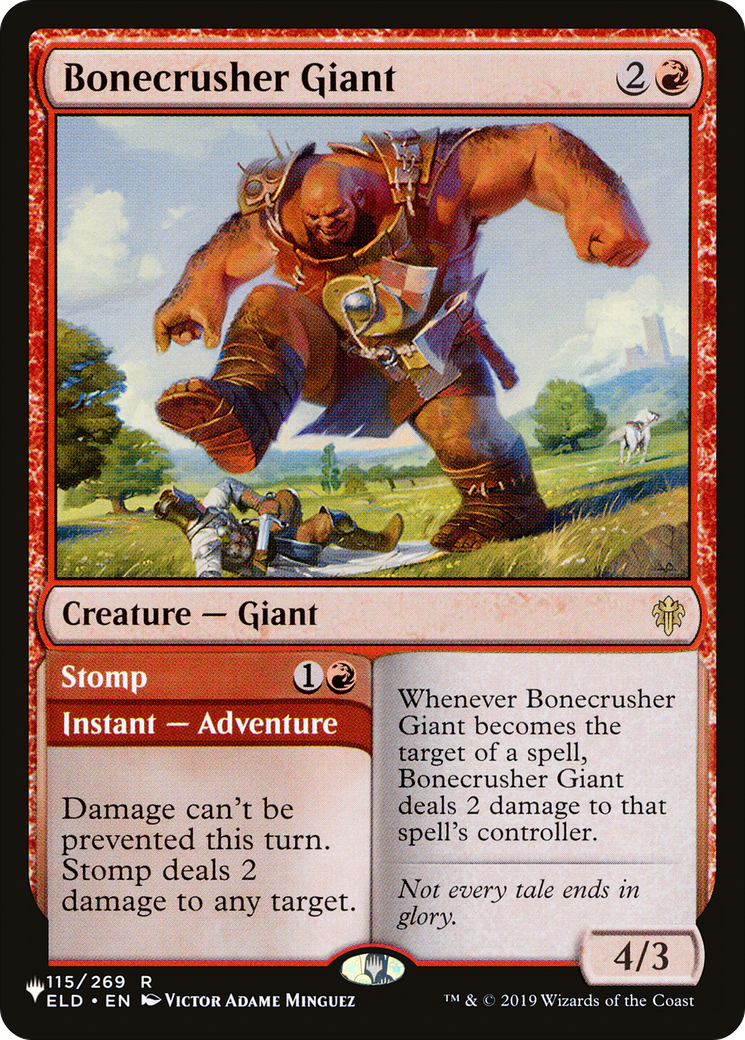 Bonecrusher Giant [The List Reprints] | Lots Moore NSW