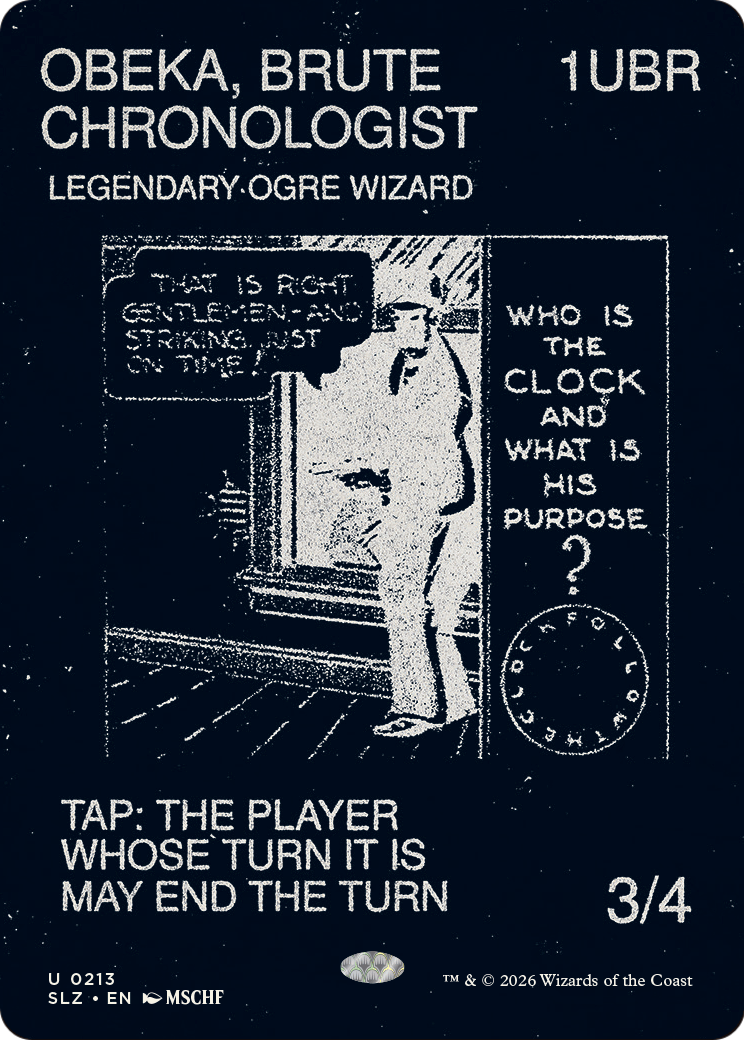 Obeka, Brute Chronologist (0213) [Secret Lair x MSCHF: The Zeta Set] | Lots Moore NSW