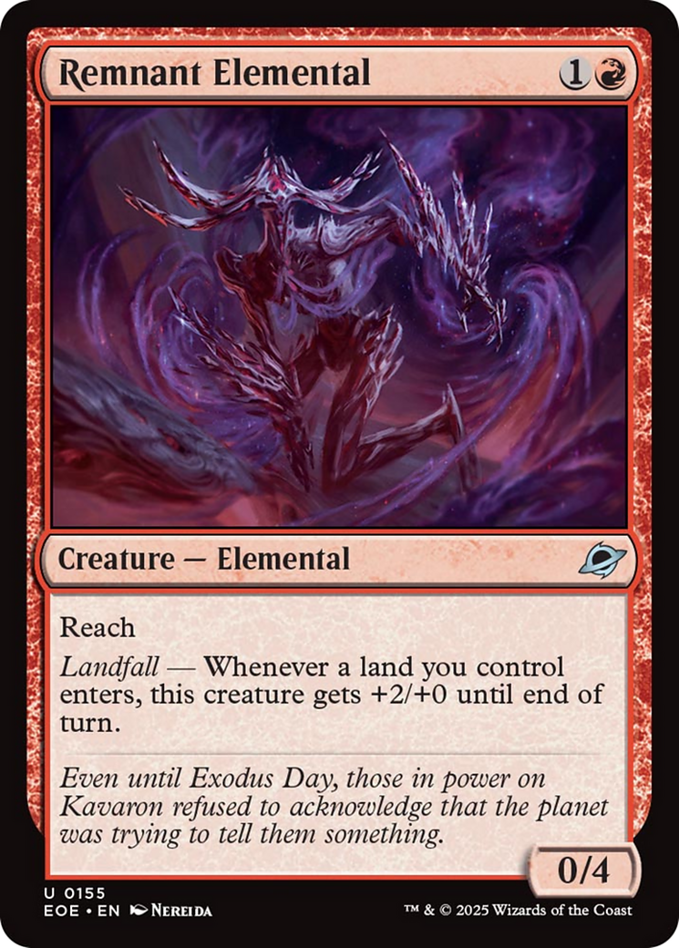 Remnant Elemental [Edge of Eternities] | Lots Moore NSW
