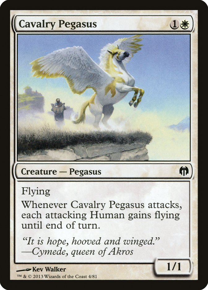 Cavalry Pegasus [Duel Decks: Heroes vs. Monsters] | Lots Moore NSW