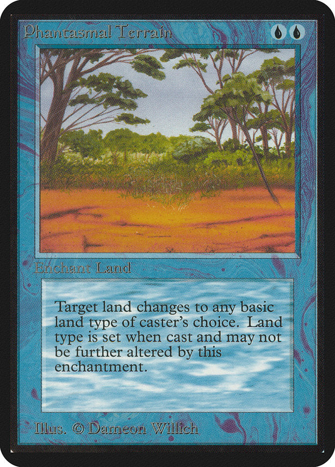 Phantasmal Terrain [Alpha Edition] | Lots Moore NSW