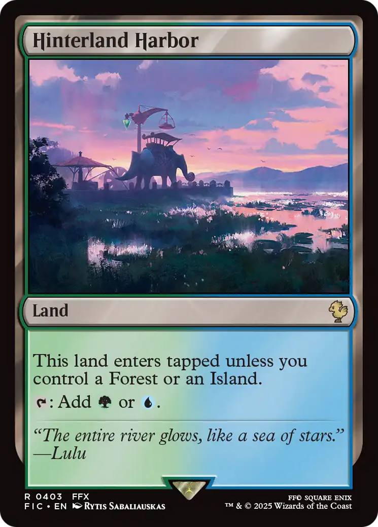Hinterland Harbor [FINAL FANTASY Commander] | Lots Moore NSW